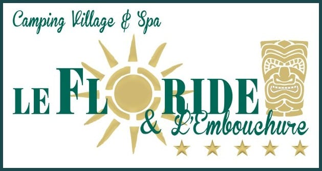 Camping Le Floride Le Barcarès (66) : Logo Floride Vert 2022 Cadre