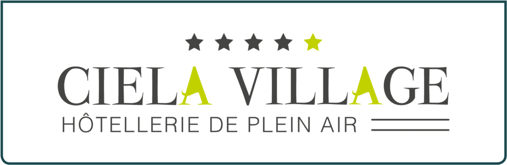 Camping Le Floride Le Barcarès (66) : Logotype Blanc Contour