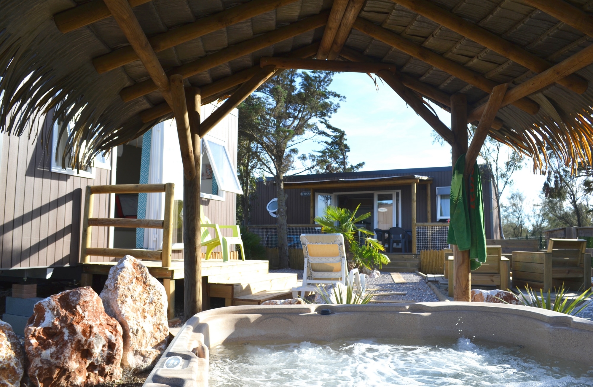 Campingplatz mit spa in languedoc roussillon, suite riviera