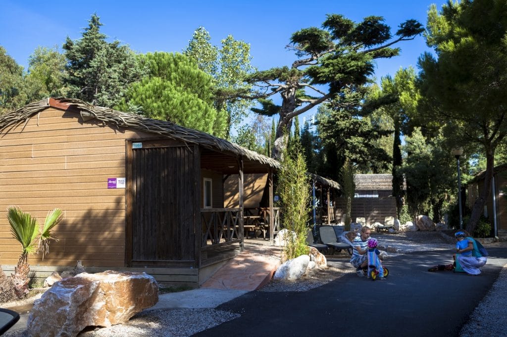 Verhuur van chalets in de oostelijke pyreneeën camping le floride